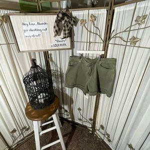 Michael Kors green shorts